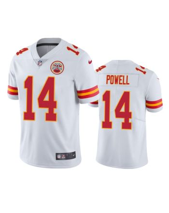 Cornell Powell 14 Kansas City Chiefs White Vapor Limited Jersey