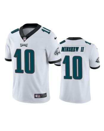 Gardner Minshew II 10 Philadelphia Eagles White Vapor Limited Jersey