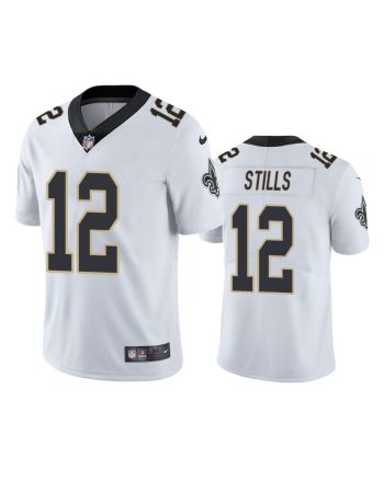 Kenny Stills 12 New Orleans Saints White Vapor Limited Jersey