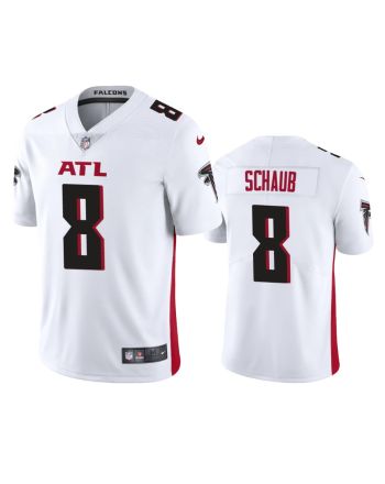 Men's JerseyMatt Schaub 8 Atlanta Falcons White Vapor Limited Jersey