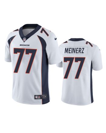 Quinn Meinerz 77 Denver Broncos White Vapor Limited Jersey