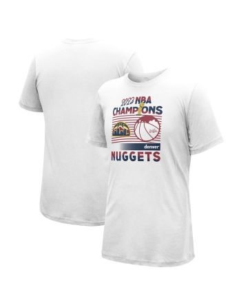 Denver Nuggets 2023 NBA Finals Champions City Edition T-Shirt - White