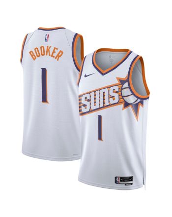 Devin Booker 1 Phoenix Suns 2023/24 Swingman Jersey - Association Edition - White