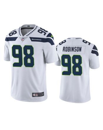 Seattle Seahawks Alton Robinson White Vapor Untouchable Limited Jersey