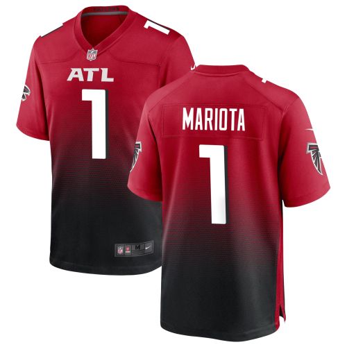 Marcus Mariota 1 Atlanta Falcons Alternate Game Men Jersey - Red Jersey