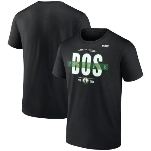 Boston Celtics 2023 NBA Playoffs Jump Ball T-Shirt - Black