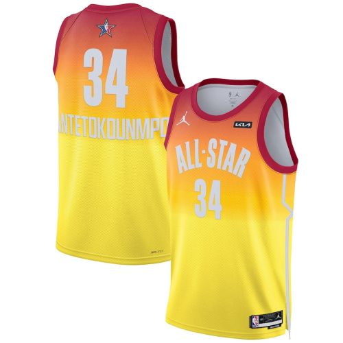 Giannis Antetokounmpo 34 2023 NBA All-Star Game Swingman Jersey - Orange